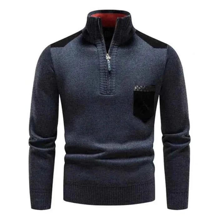 Quarter Zip Sweater-Sweater-Osairo