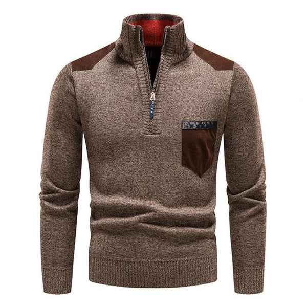 Quarter Zip Sweater-Sweater-Osairo
