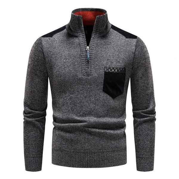 Quarter Zip Sweater-Sweater-Osairo