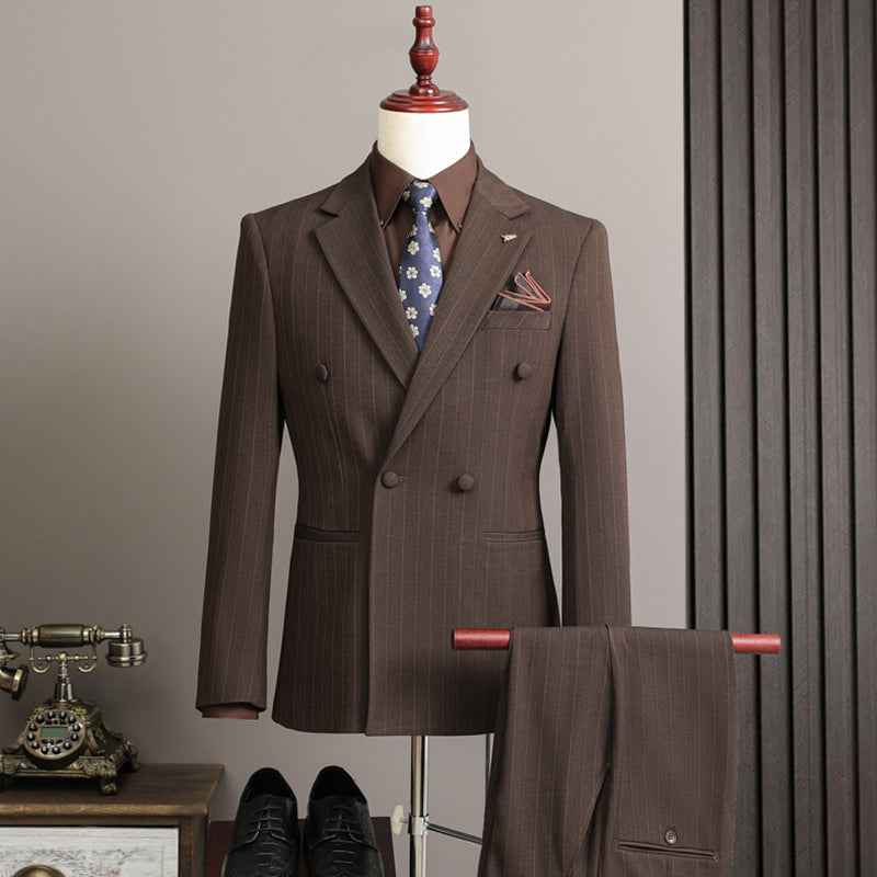Striped Suit Set-suits-Osairo
