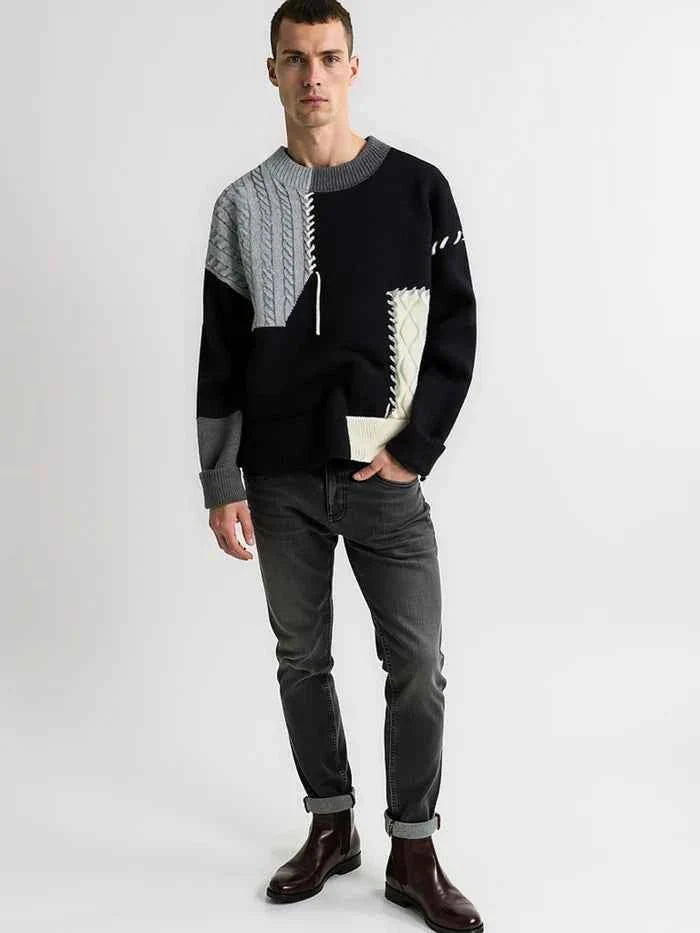 Classic Knit Sweater-sweater-Osairo