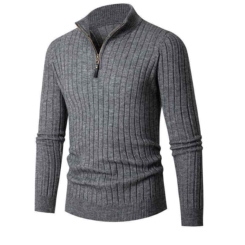 Classic Quarter Zip Sweater-sweater-Osairo