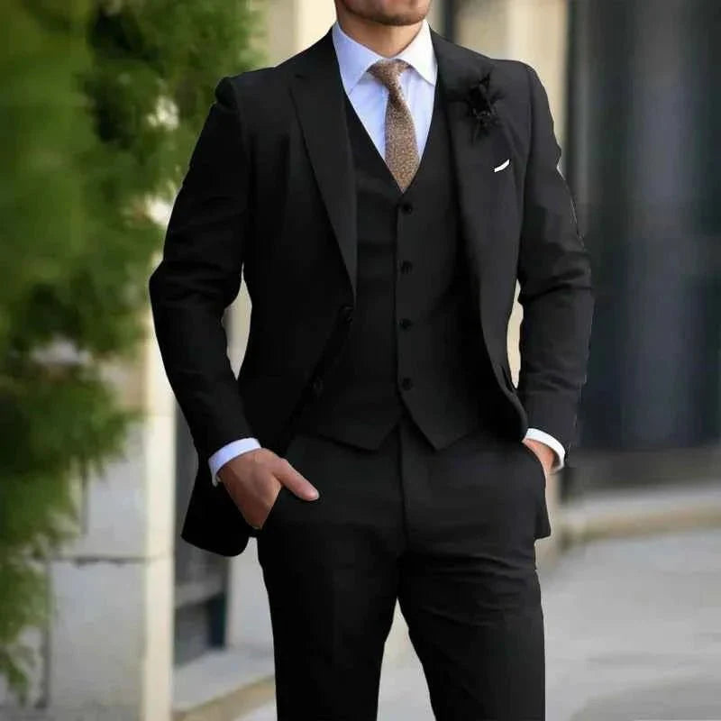 Elegant 3-Piece Suit-suit-Osairo