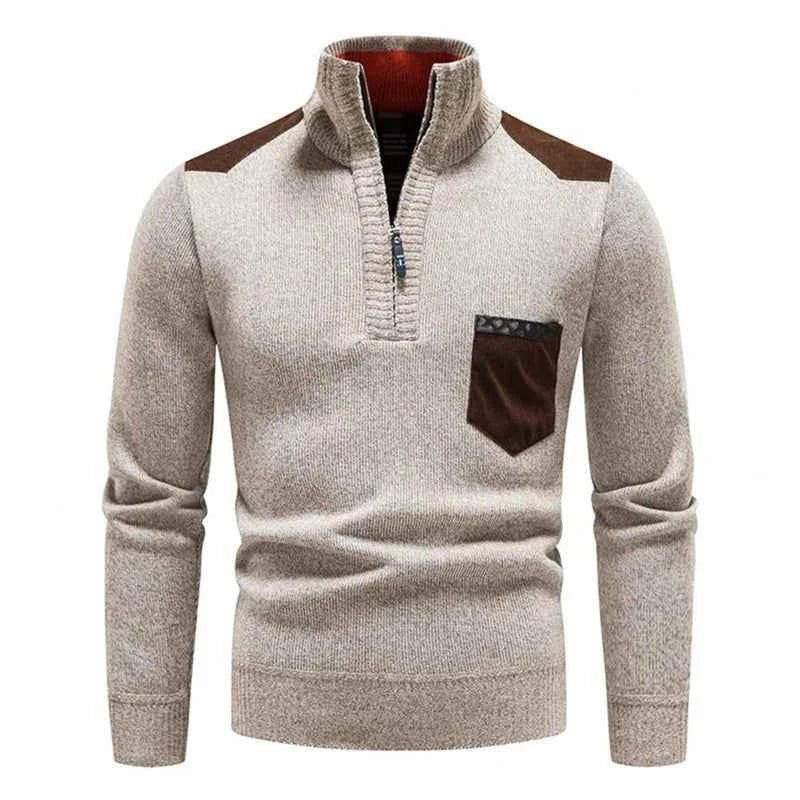 Quarter Zip Sweater-Sweater-Osairo