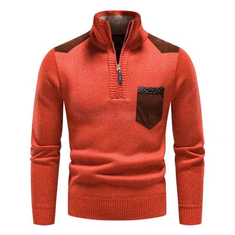 Quarter Zip Sweater-Sweater-Osairo